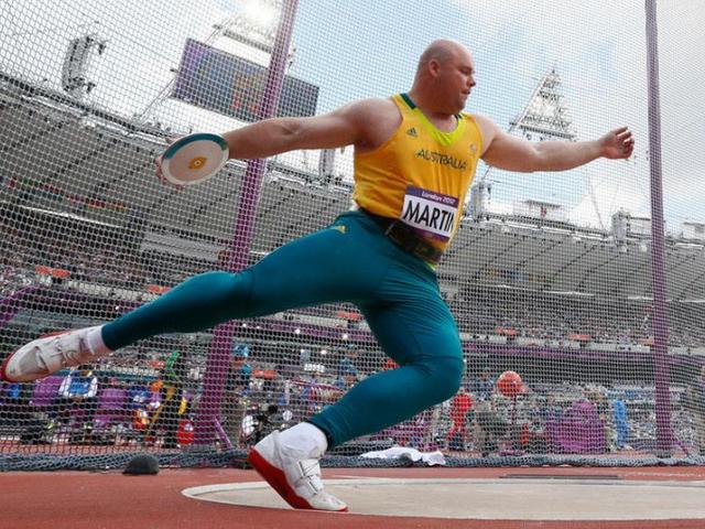 田径铁饼男子决赛选手实力过人 田径铁饼男子决赛选手实力过人